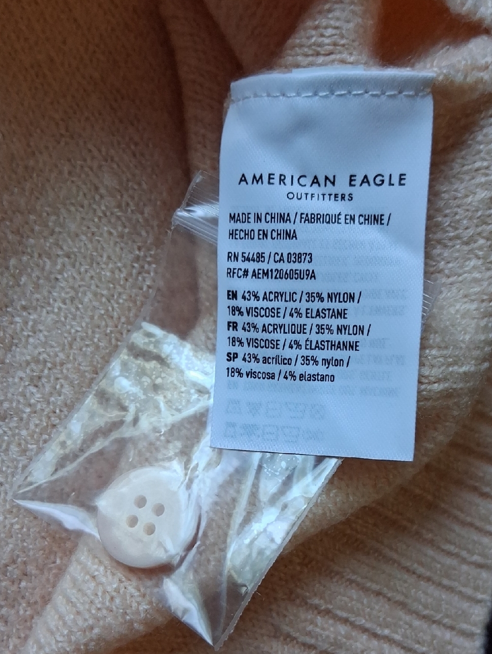 American Eagle Outfitters cropped sweater, size small - Picture 5 of 5